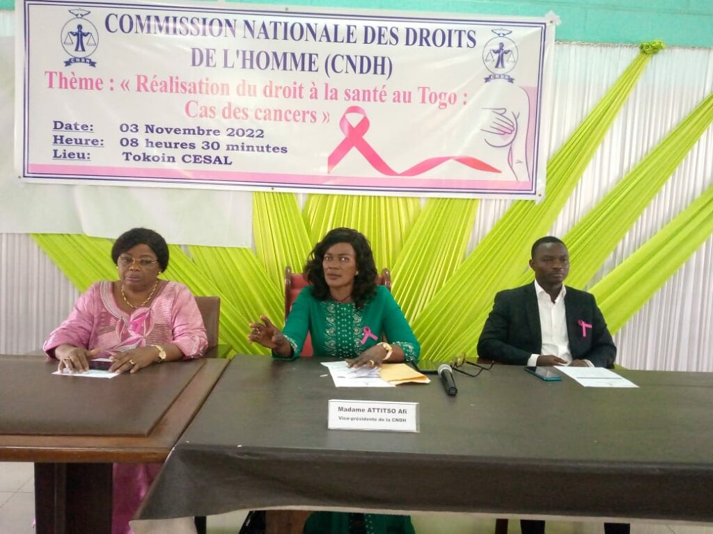 Droit à la santé : la CNDH sensibilise les populations sur la prévention et la lutte contre les cancers