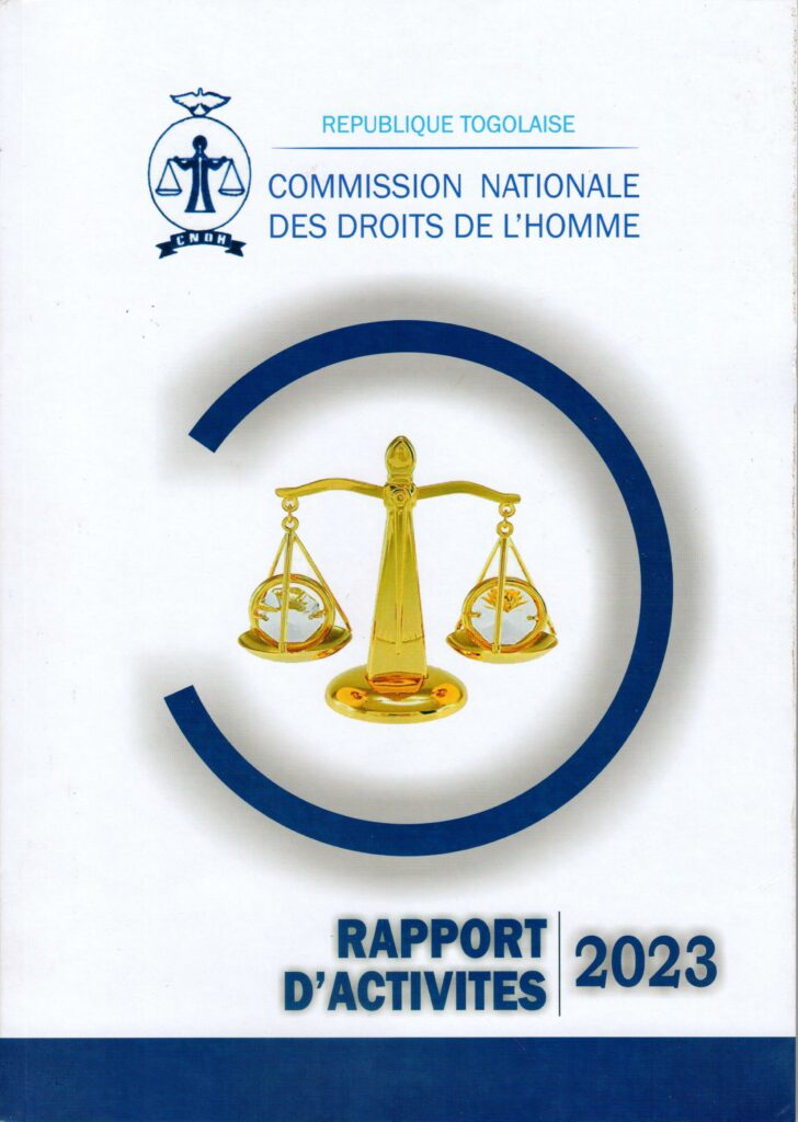 RAPPORT ANNUEL D'ACTIVITES 2023